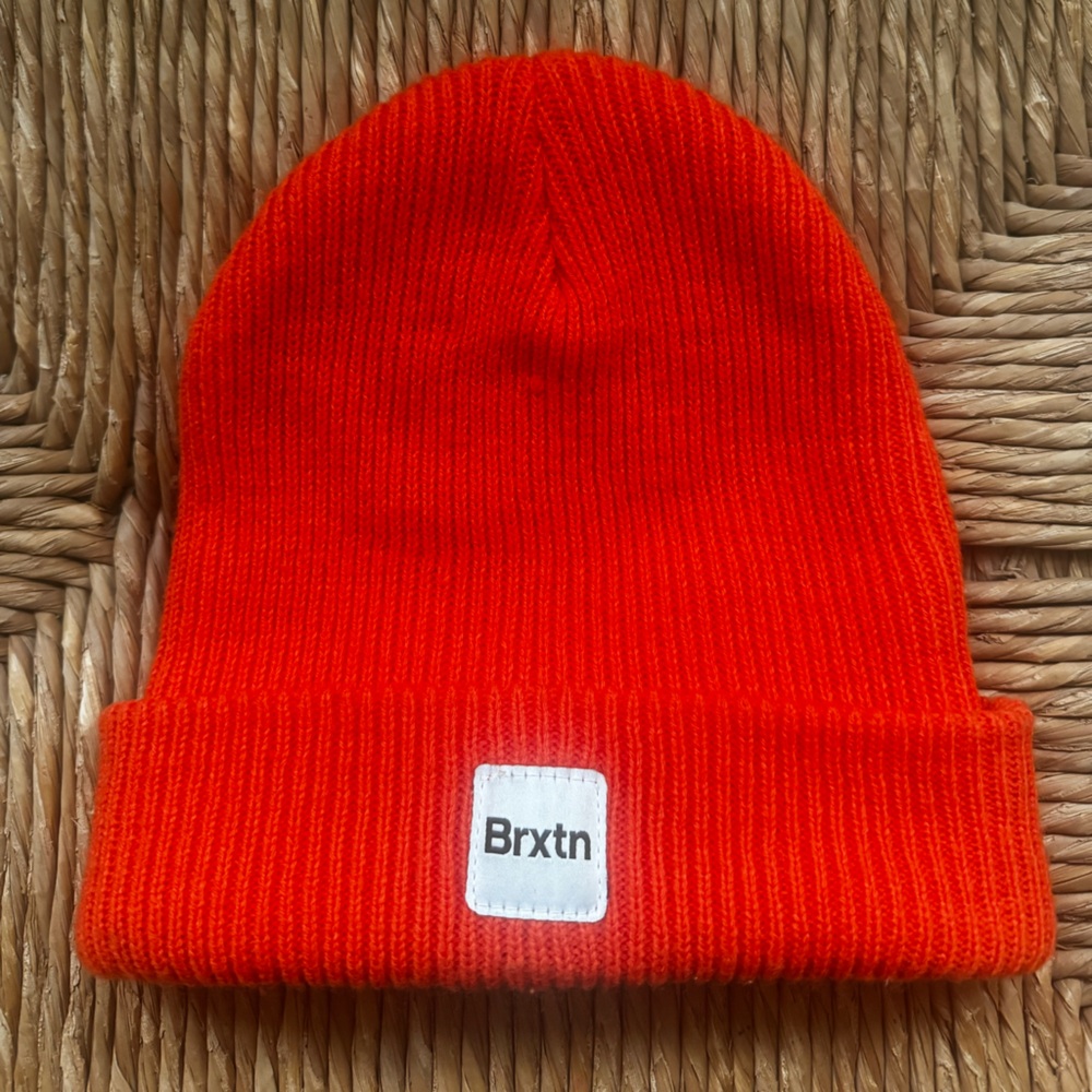 Brixton Vibrant Orange Beanie